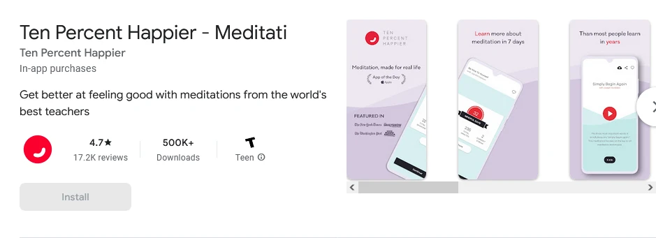 Top 5 Best Free Meditation Apps for Anxiety and Relaxation » Best 5 Picks 10% Happier - Top 5 Best Free Meditation Apps for Anxiety and Relaxation
