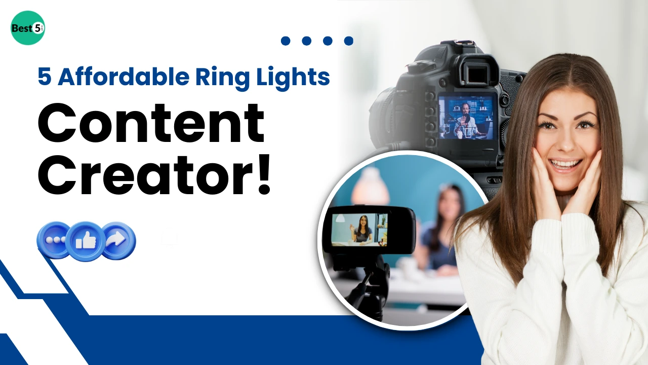 5 Affordable Ring Lights Perfect for Indian Content Creators