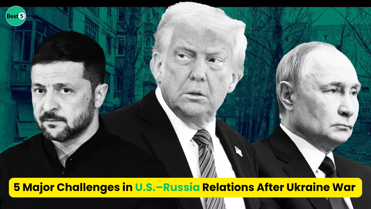 5 Major Challenges in U.S.–Russia Relations After Ukraine War