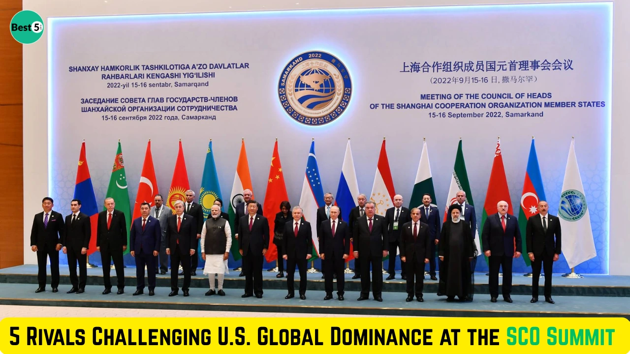 5 Rivals Challenging U.S. Global Dominance at the SCO Summit 