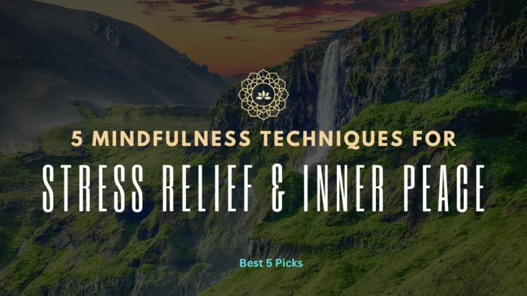 5 Stress Management Techniques