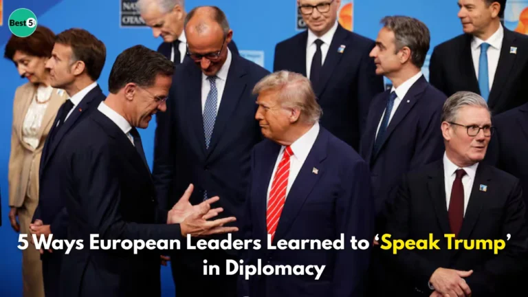 5 Ways European Leaders Learned to ‘Speak Trump’ in Diplomacy