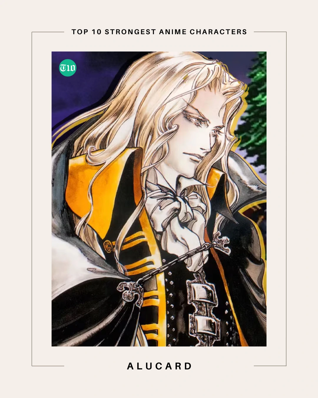 Top 10 Strongest Anime Characters of All Time » Best 5 Picks Alucard are Top 10 Strongest Anime Characters