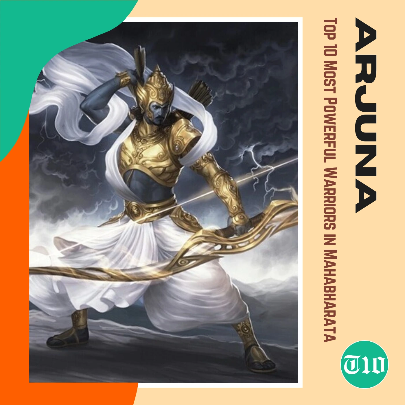 Top 10 Most Powerful Warriors in Mahabharata » Best 5 Picks Arjuna - Top 10 Most Powerful Warriors in Mahabharata