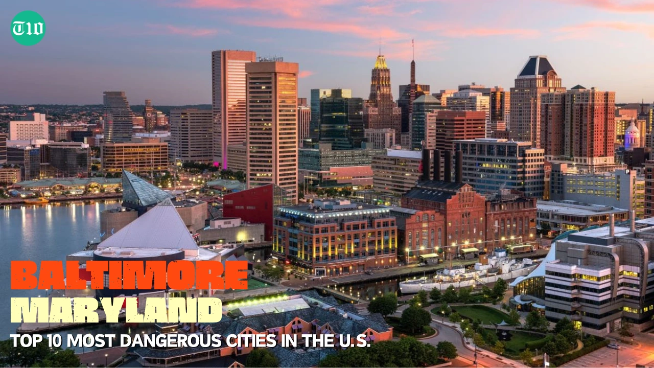 Top 10 Dangerous Cities in the U.S. » Best 5 Picks Baltimore, Maryland are Top 10 Dangerous Cities in the U.S.