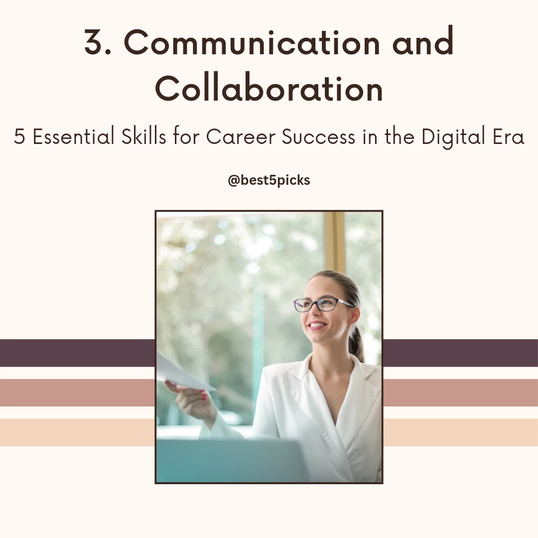 5 Skills for Career Success in the Digital Era » Best 5 Picks Communication and Collaboration - 5 Skills for Career Success in the Digital Era