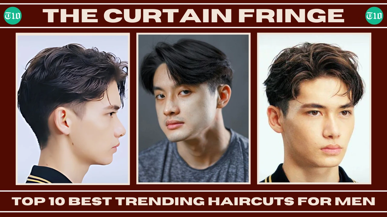 Top 10 Best Trending Haircuts for Men - The Ultimate Guide » Best 5 Picks Curtain Fringe are Top 10 Best Trending Haircuts for Men