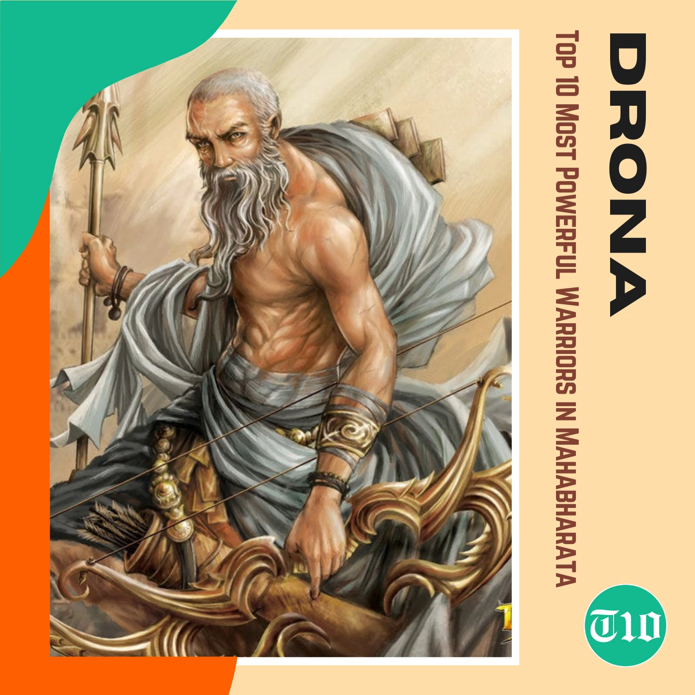 Top 10 Most Powerful Warriors in Mahabharata » Best 5 Picks Drona - Top 10 Most Powerful Warriors in Mahabharata