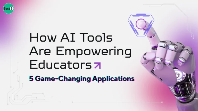 How AI Tools Are Empowering Educators 5 Game-Changing Applications