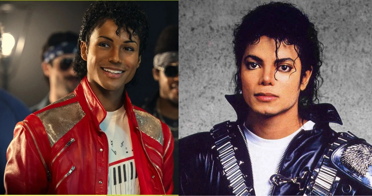 Jaafar Jackson and Michael Jackson