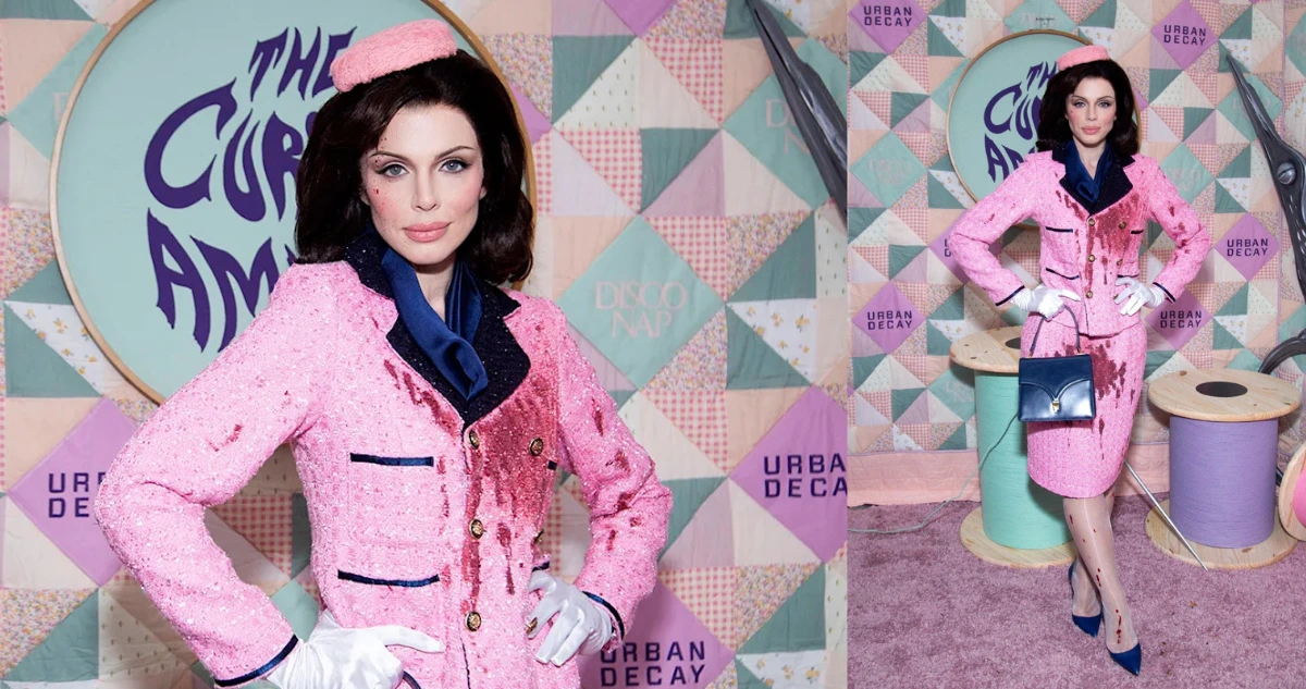 Julia Fox sparks outrage with Jackie Kennedy-inspired blood-stained Halloween costume » Best 5 Picks Julia Fox