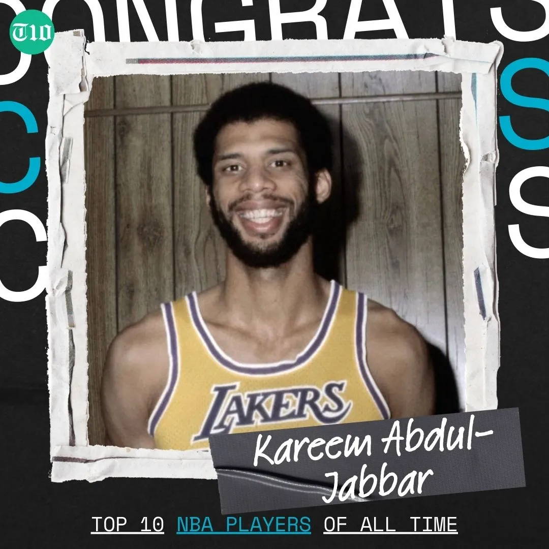 Top 10 NBA Players of All Time » Best 5 Picks Kareem Abdul-Jabbar - Top 10 NBA Players of All Time
