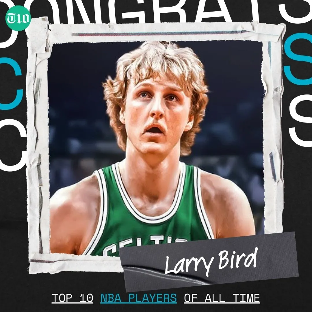 Top 10 NBA Players of All Time » Best 5 Picks Larry Bird - Top 10 NBA Players of All Time