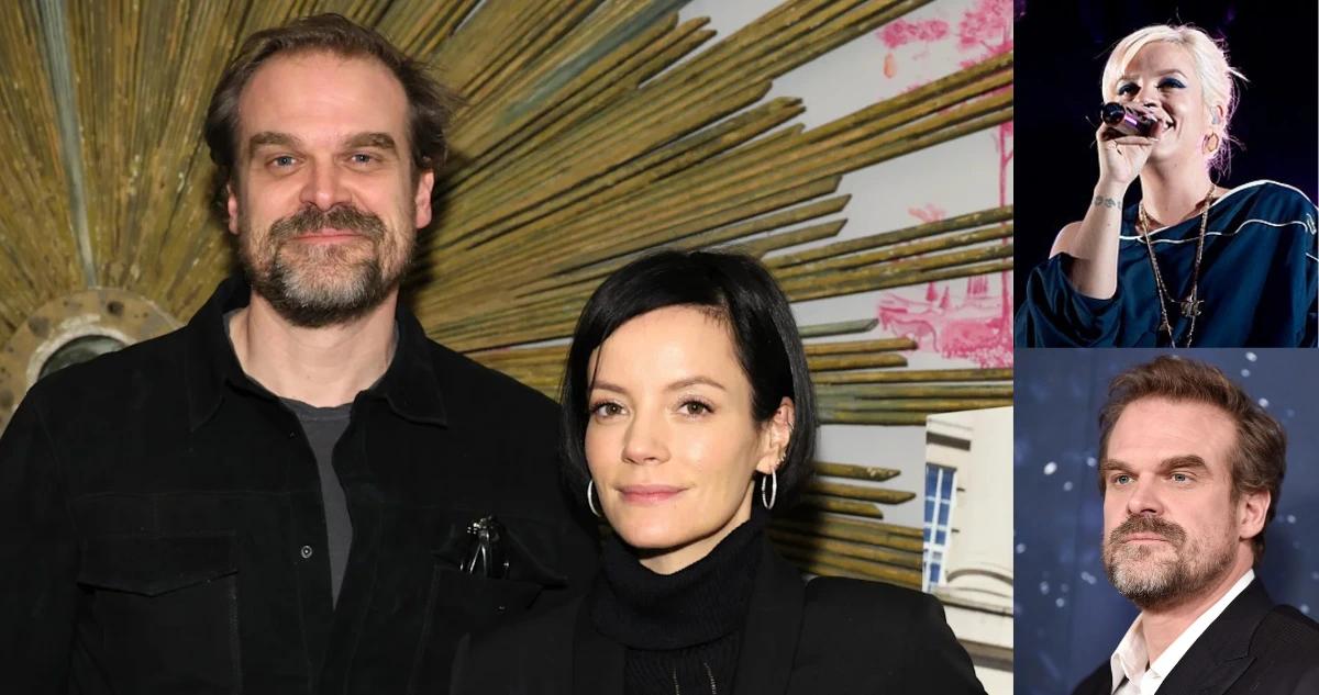 Lily Allen and David Harbour