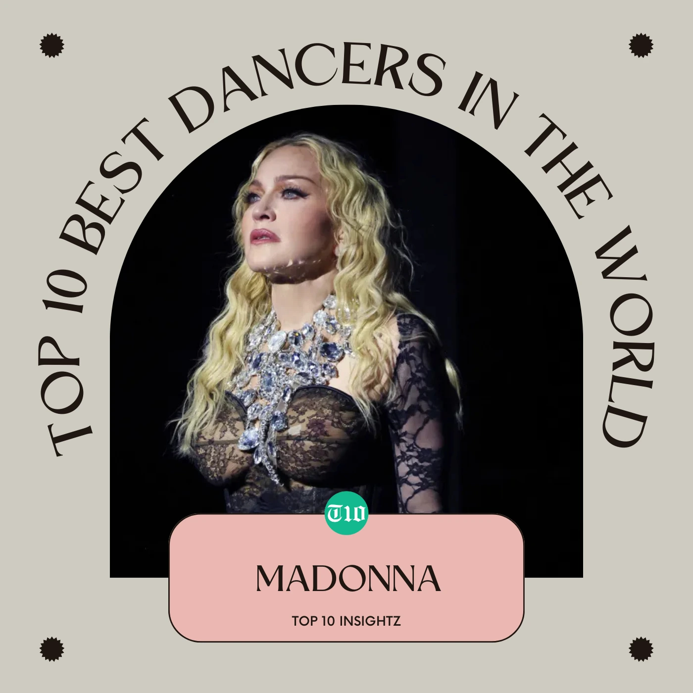 Madonna - Top 10 Best Dancers in The World