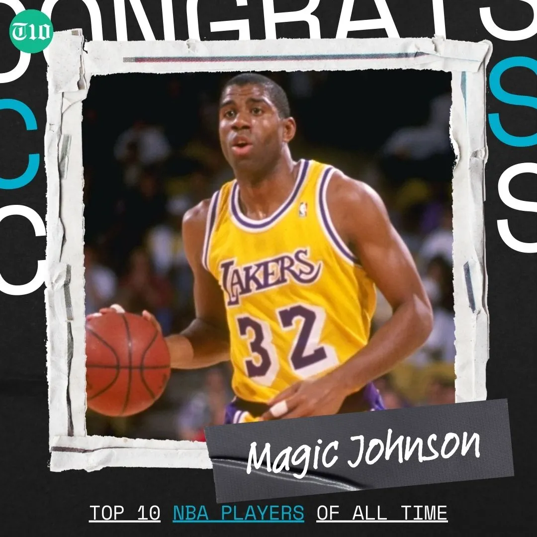 Top 10 NBA Players of All Time » Best 5 Picks Magic Johnson - Top 10 NBA Players of All Time