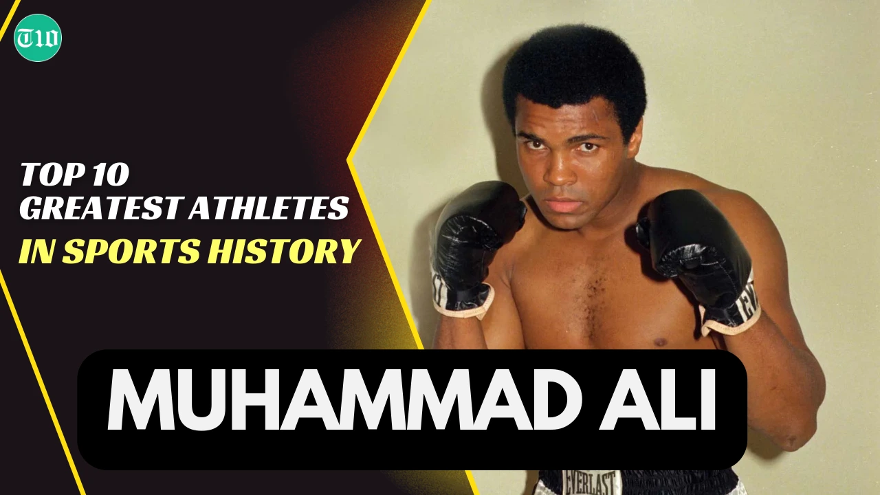 Top 10 Greatest Athletes in Sports History » Best 5 Picks Muhammad Ali - Top 10 Greatest Athletes in Sports History