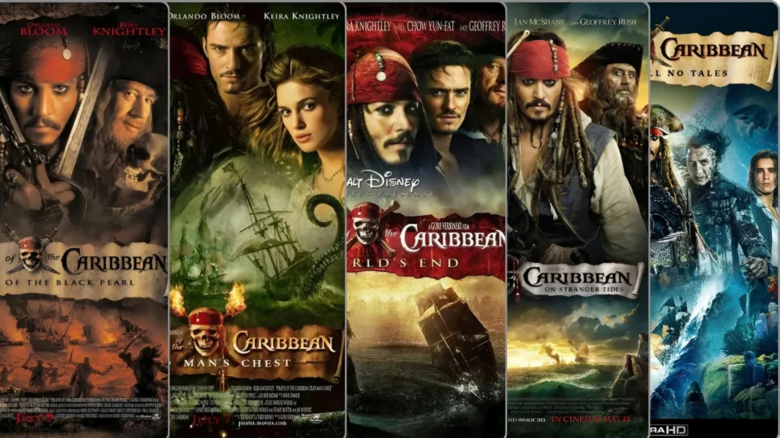 Top 10 Best Movie Series » Best 5 Picks Pirates of the Caribbean Series - Top 10 Best Movie Series
