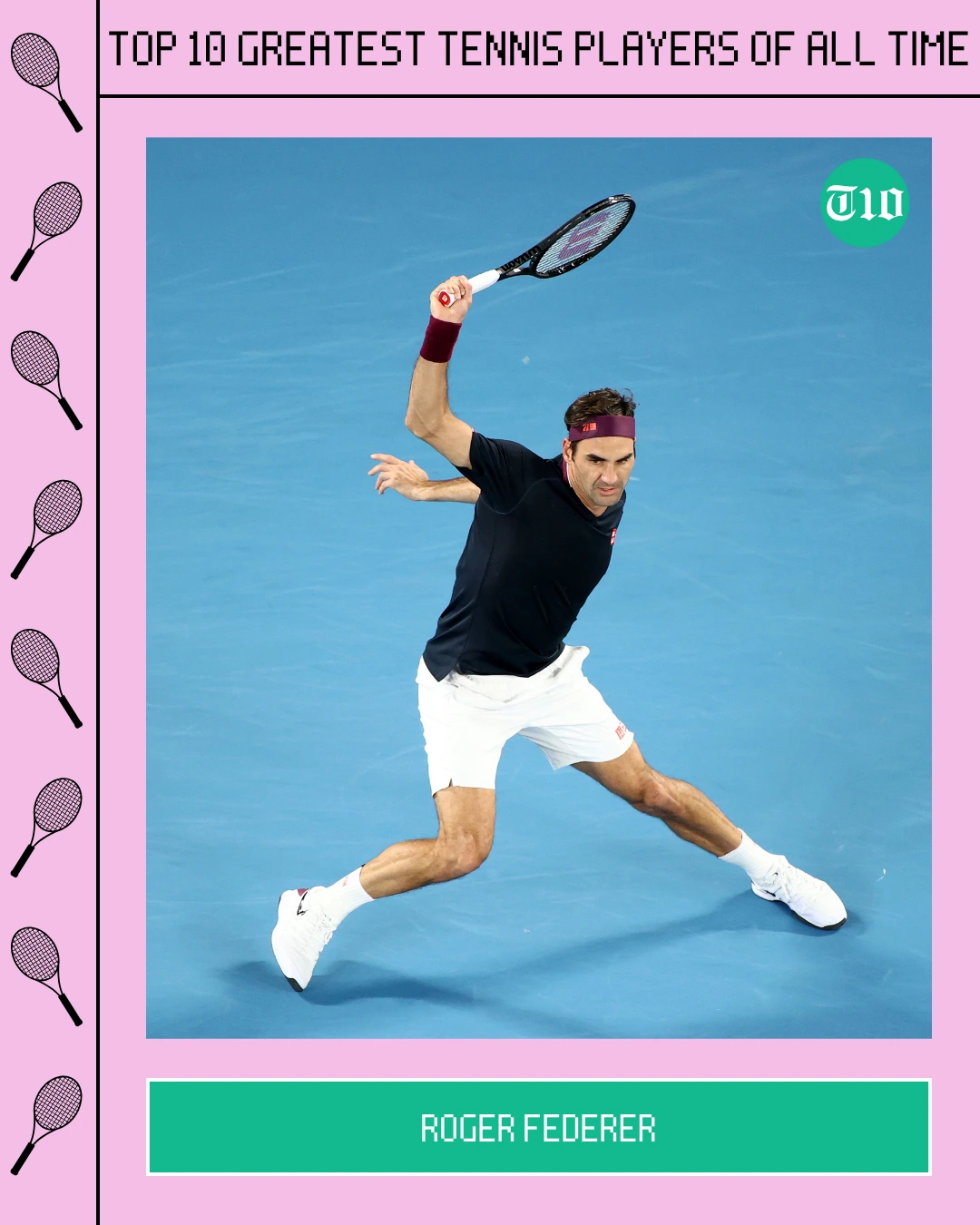 Top 10 Greatest Tennis Players of all Time » Best 5 Picks Roger Federer are Top 10 Greatest Tennis Players of All Time