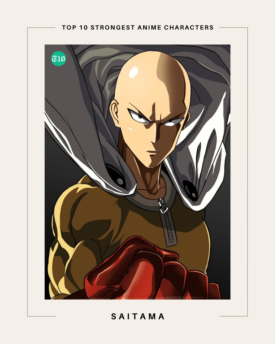Top 10 Strongest Anime Characters of All Time » Best 5 Picks Saitama are Top 10 Strongest Anime Characters