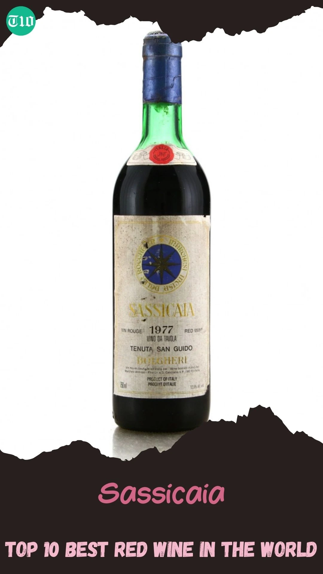 Top 10 Best Red Wine in the World » Best 5 Picks Sassicaia - Top 10 Best Red Wine in the World