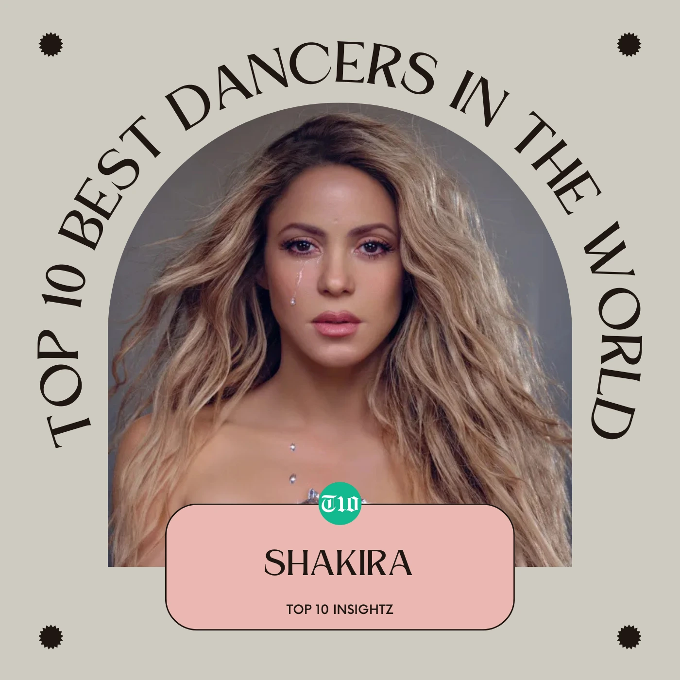 Shakira - Top 10 Best Dancers in The World