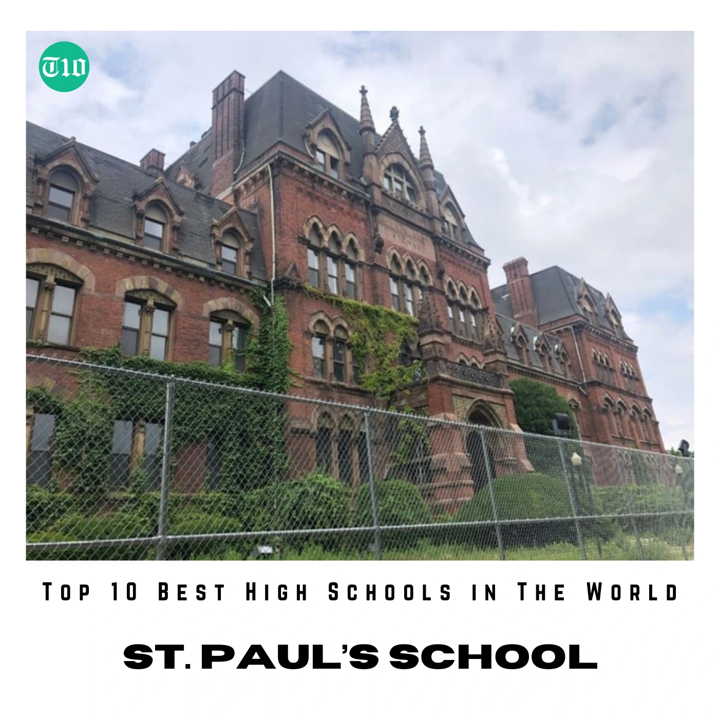 Top 10 Best High Schools in The World » Best 5 Picks St. Paul’s School - USA