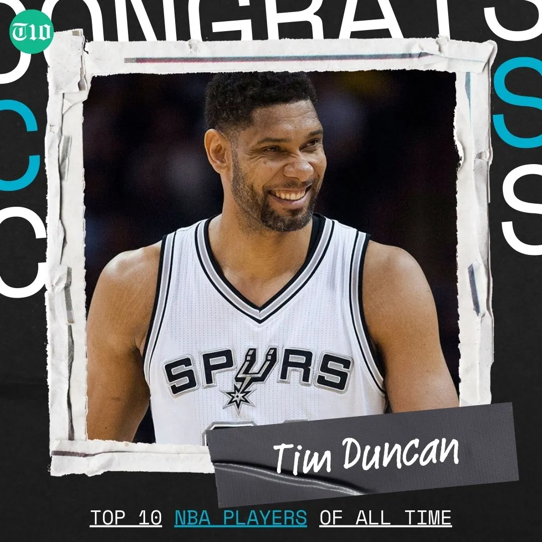 Top 10 NBA Players of All Time » Best 5 Picks Tim Duncan - Top 10 NBA Players of All Time