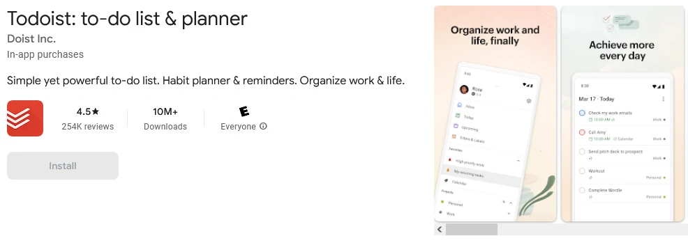 5 Best Personal Time Management Apps to Boost Your Productivity » Best 5 Picks Todoist - 5 Best Personal Time Management Apps