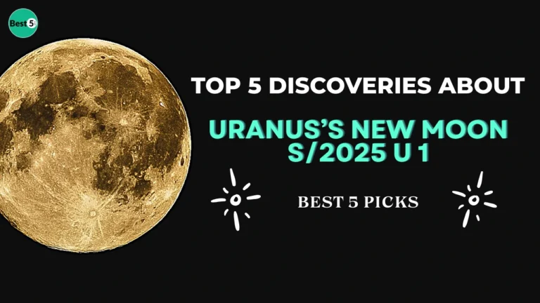 Top 5 Discoveries About Uranus’s New Moon S2025 U 1