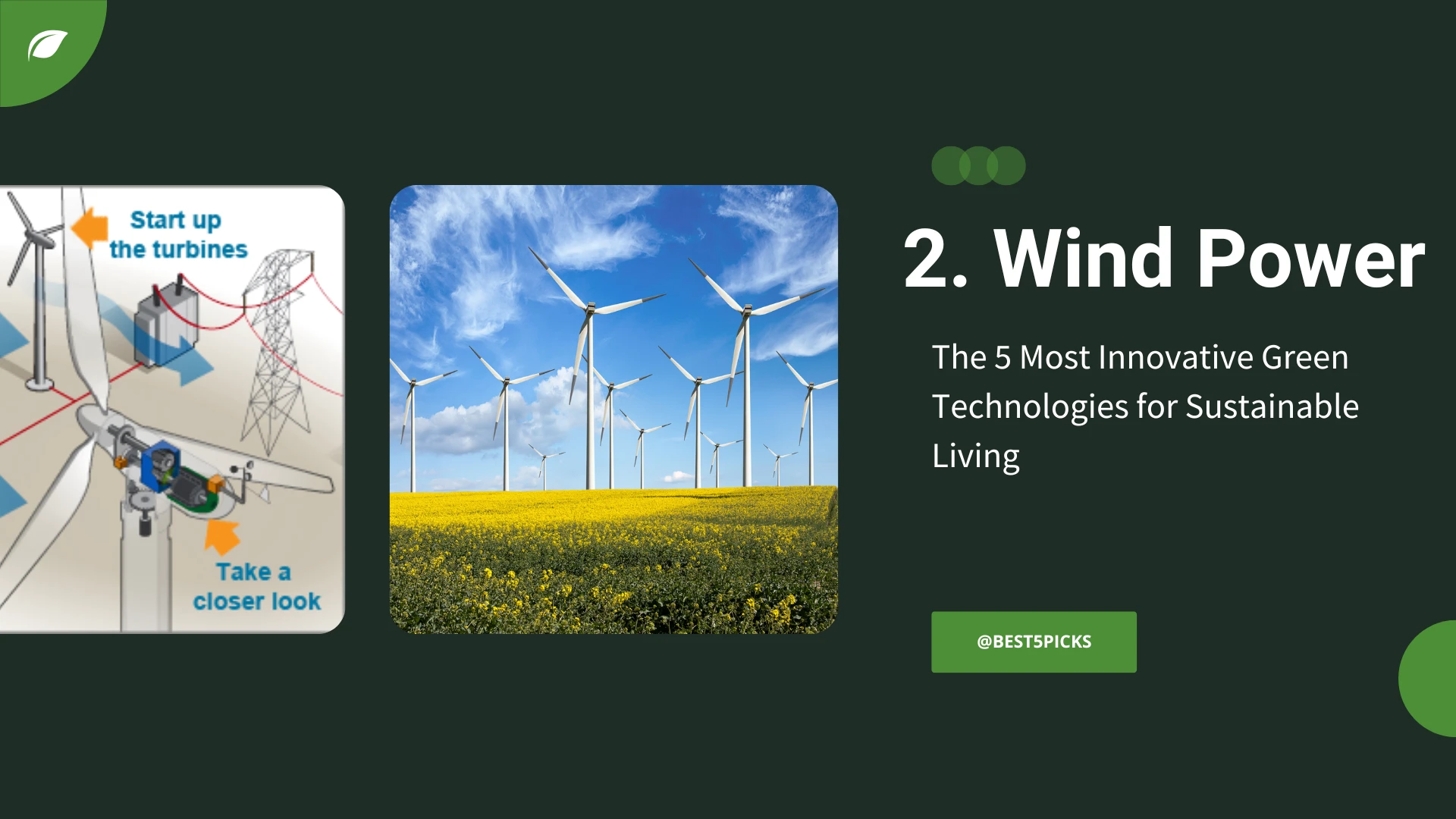 5 Most Innovative Green Technologies for Sustainable Living » Best 5 Picks Wind Power - 5 Most Innovative Green Technologies for Sustainable Living
