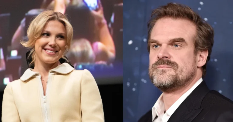 millie bobby brown and david harbour